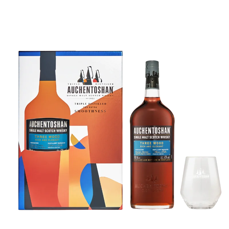 Auchentoshan Three Wood 700ML - Image 2