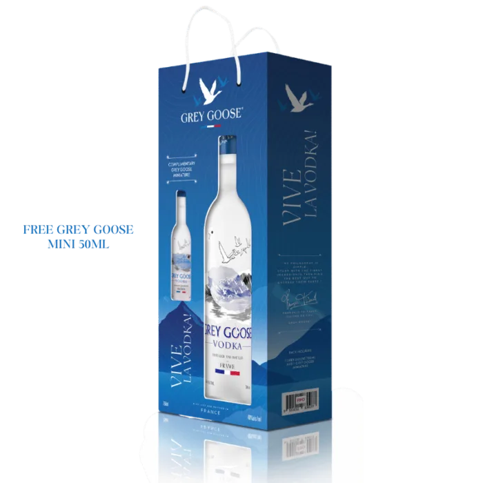Grey Goose Original 700ML + Free Mini