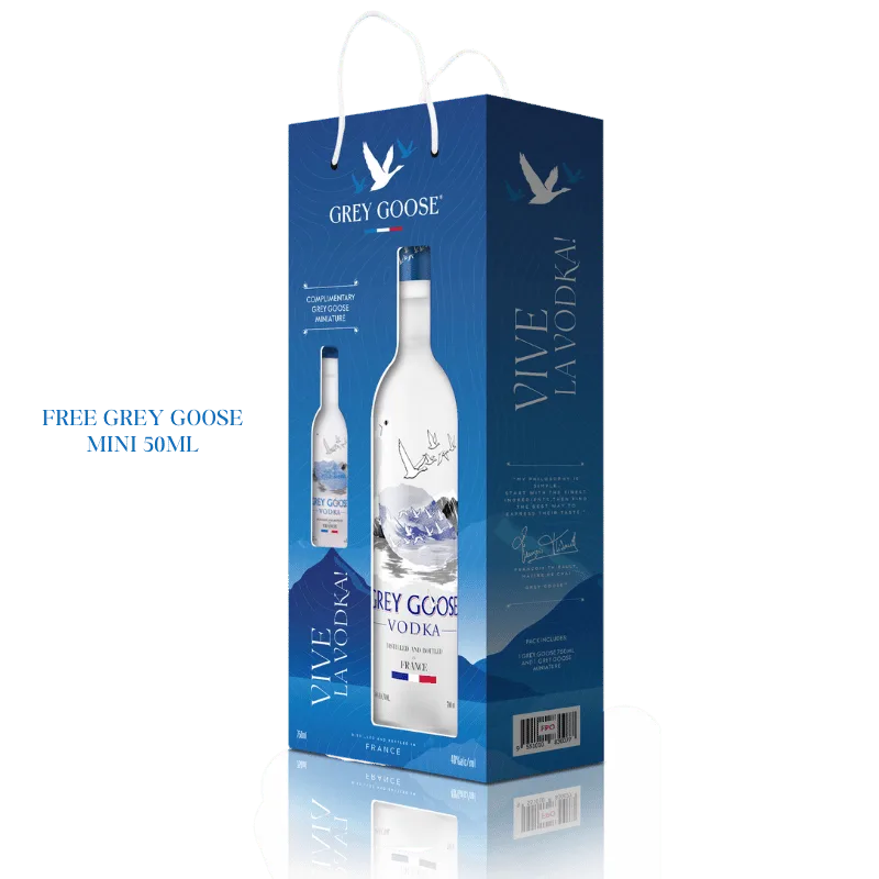 Grey Goose Original 700ML + Free Mini