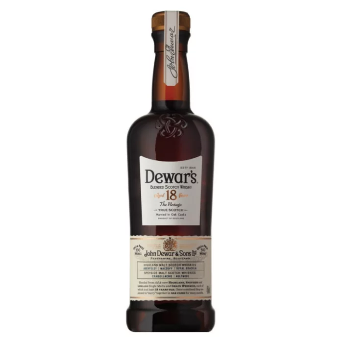Dewars 18 Year Old