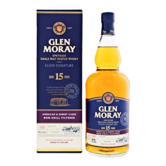 Glen Moray 15 Years Old (700ML)