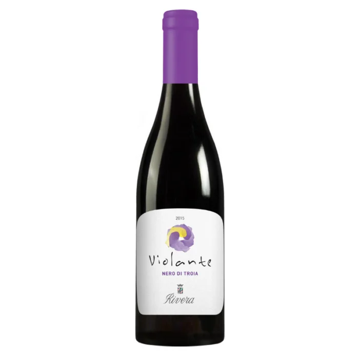 Rivera Violante Nero di Troia Castel del Monte D.O.C 750ML