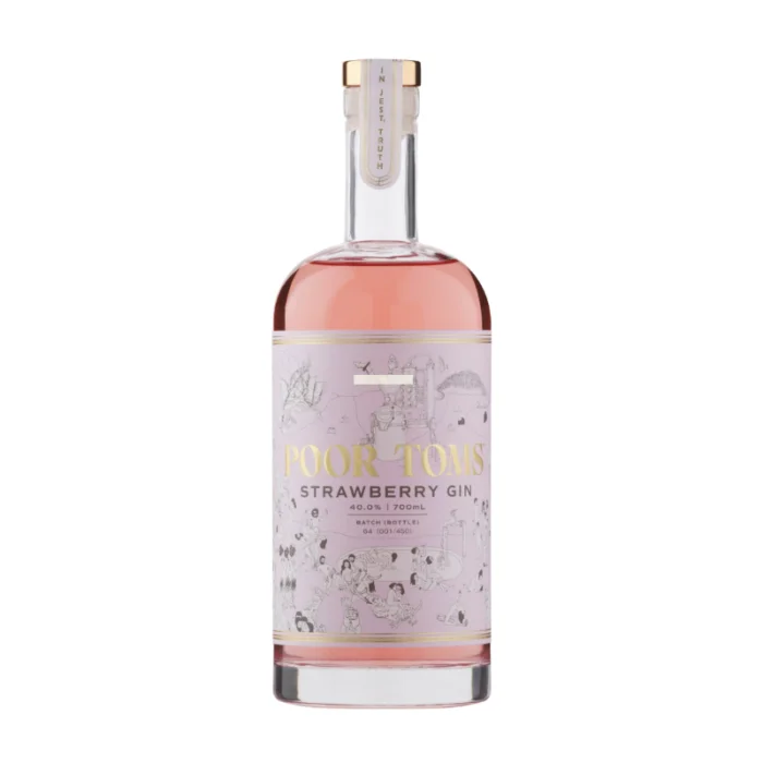 Poor Toms Strawberry Gin (700ML)
