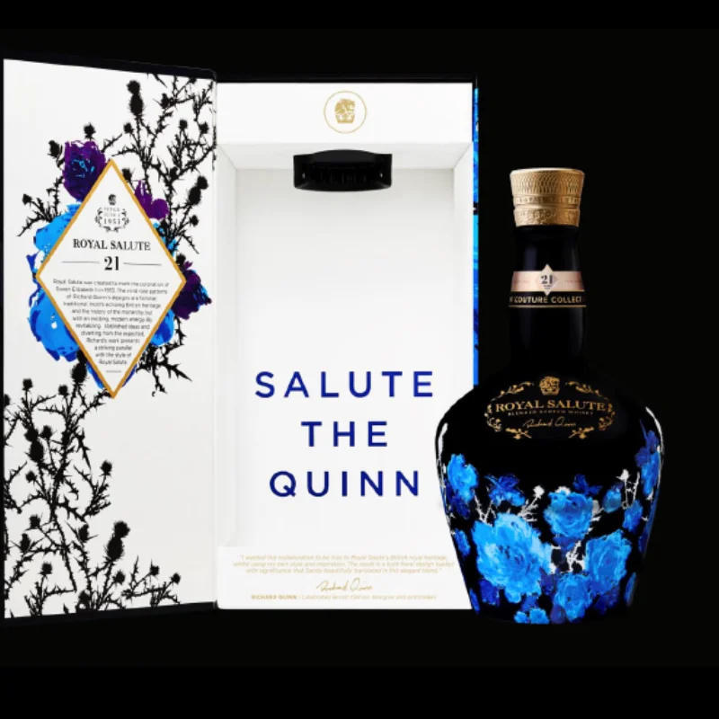Royal Salute 21YO Richard Quinn Edition Set 700ml - Image 2