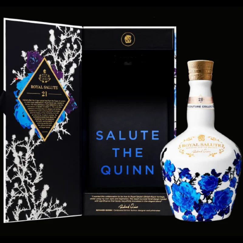 Royal Salute 21YO Richard Quinn Edition Set 700ml - Image 3